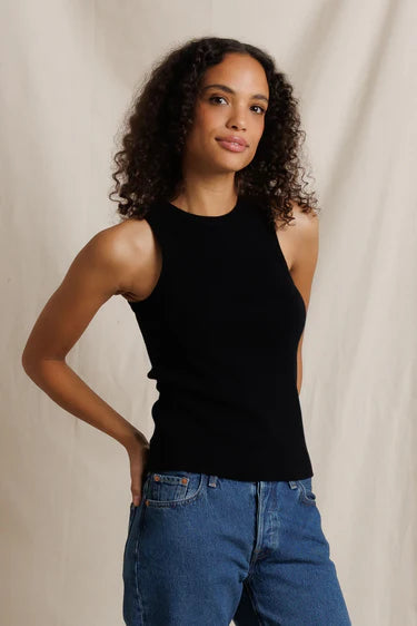 Perfectwhitetee Daphne Heavy Rib High Neck Tank