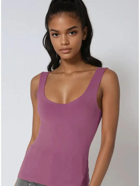 NIKIBIKI Clean Line Sweet Heart Tank