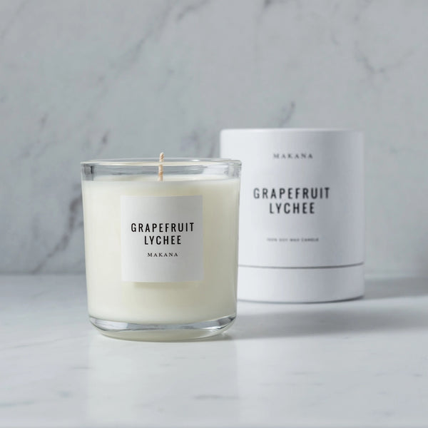 Makana Grapefruit Lychee Candle