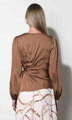 Greylin Lola L/S SIde Tie Top