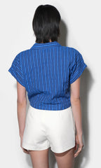 Greylin Farah Dolman uff Sleeve Shirt