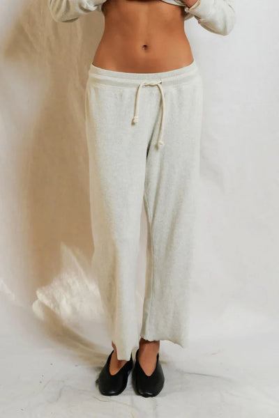 perfectwhitetee Eliana Loop Terry Capri Pant