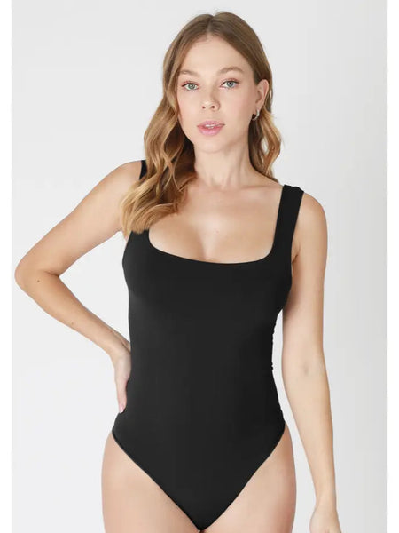 NikiBiki Clean Line Square Neck Bodysuit