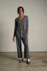 Perfectwhitetee Fiona L/S V-Neck