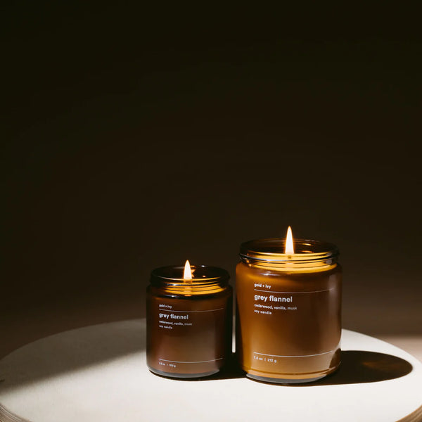 GOLD + IVY GREY FLANNEL 3.5