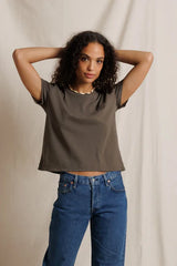 Perfectwhitetee Harley SS Boxy Crew Tee