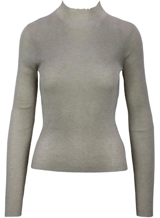 Lucy Paris Susanna L/S Mockneck Top