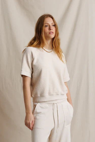 Perfectwhitetee Kennedy SS Crew Sweatshirt