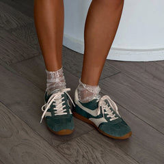 Dolce Vita Limit Green Nylon Sneaker