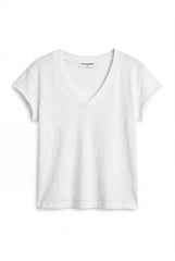 Perfectwhitetee Pearl Japanese Jersey V-neck Tee