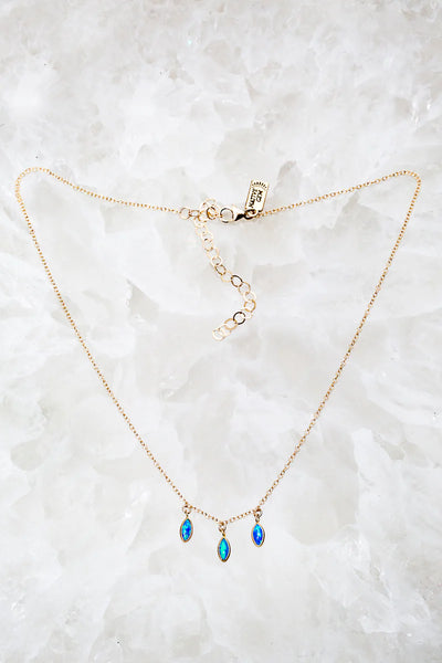 Native Gem Raindrops Necklace