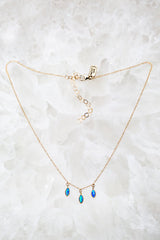 Native Gem Raindrops Necklace