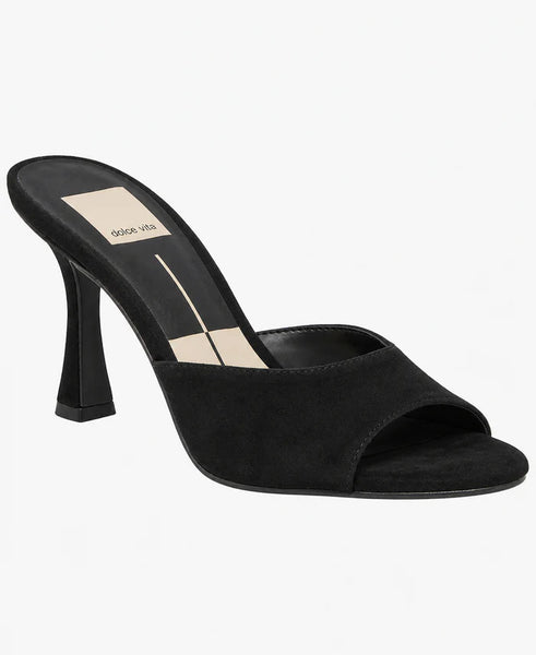 Dolce Vita Rosha Onxy Suede Heels