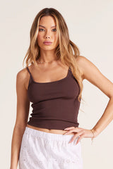 Bobi Spaghetti Strap Cami