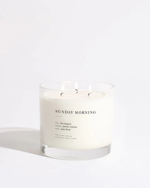 BROOKLYN MINIMALIST CANDLE-SUNDAY MORNI