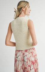 Sadie & Sage Tanna Fuzzy Sweater Tank