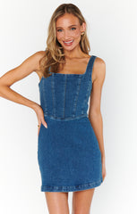 Show Me Your MUMU Corset Mini Dress