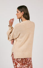 Sage The Label Cedar Oversized Cable Knit Sweater