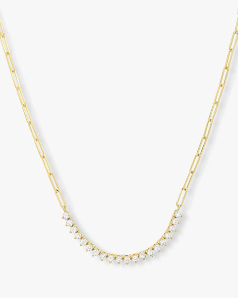 Melinda Maria Not Your Basic Samantha Tennis Necklace