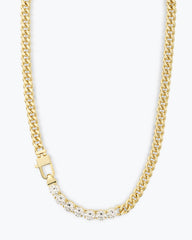 Melinda Maria Julian Loves Diamonds Necklace 16"