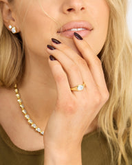 Melinda Maria She's  a Boss Signet Ring