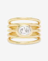 Melinda Maria She's a Boss Stacked Ring