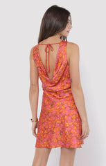 Sadie & Sage Glasses Up Cowl Neck Mini Dress