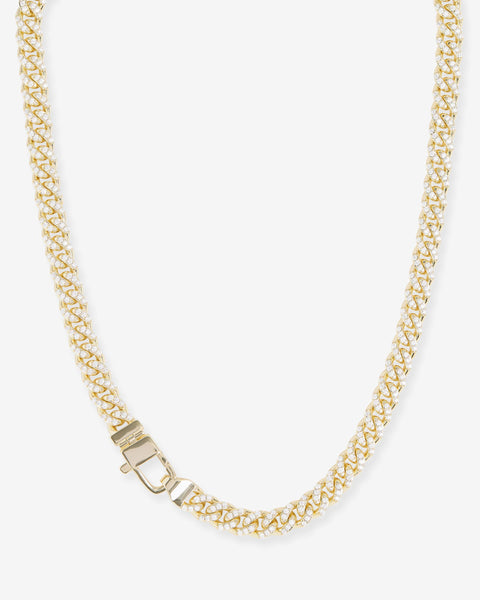 Melinda Maria Pave  16' Julian Cuban Chain Necklace