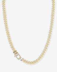 Melinda Maria Pave  16' Julian Cuban Chain Necklace