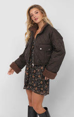 Sadie & Sage Ashton Quilted Rev Jacket