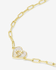 Melinda Maria Love Letters Heart Bracelet "G"