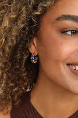 Melinda Maria "Oh She Fancy" Hoops .75"