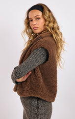 Sage The Label Winnie Faux Fur Vest