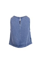 Sadie & Sage It's Pouring Slevless Top