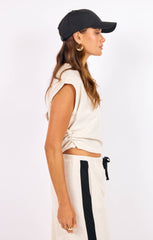 Sage The Label Metro Ruched Knit Top