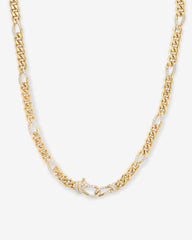 Melinda Maria Knot Figaro Chain Necklace
