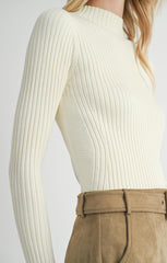 Sadie & Sage Bakery Ribbed Knit Sweater