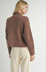 Sadie & Sage Liss Turtleneck Sweater