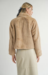 Sadie & Sage Libby Faux Fur Jacket