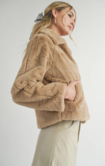 Sadie & Sage Libby Faux Fur Jacket