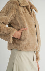 Sadie & Sage Libby Faux Fur Jacket