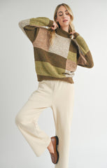 Sadie & Sage Forrest Walk Turtleneck Sweater