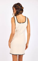 Sage The Label Compass Embroidered Mini Dress