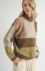 Sadie & Sage Forrest Walk Turtleneck Sweater