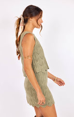 Sage The Label Succulent Sweater Tank