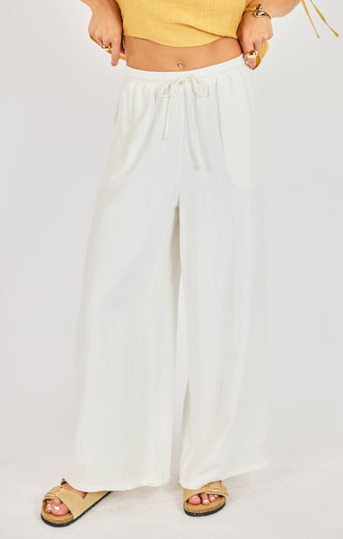 Sadie & Sage Sugarloaf Elastic Waist Pant