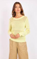 Sage The Lable Nectar Open Stich Sweater