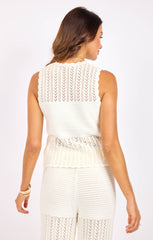 Sage The Lable Swan Sweater Tank