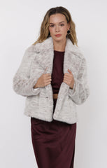 Sage The Label Pretty Fab Oversize Faux Fur Coat