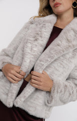 Sage The Label Pretty Fab Oversize Faux Fur Coat
